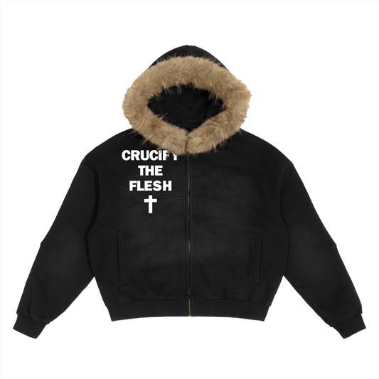 CTF FUR HOODIE