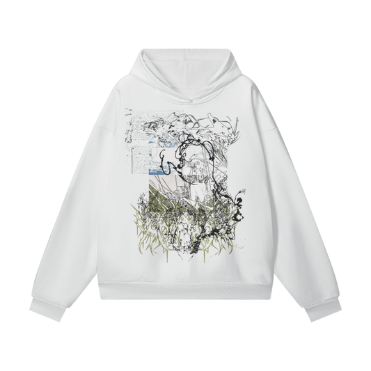 SHATTERED GARDEN OVERSIZED HOODIE