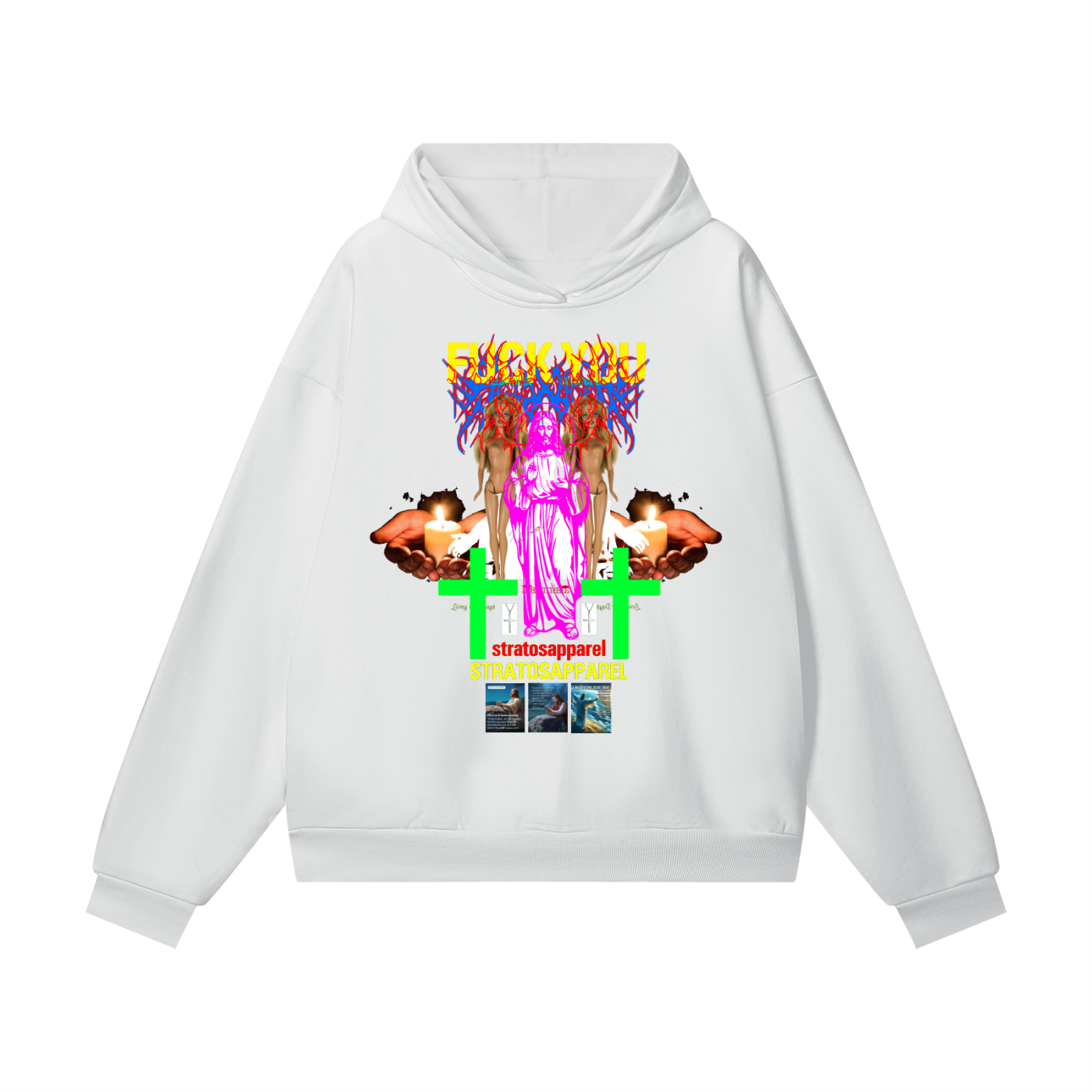 METH 4 JESUS OVERSIZED HEAVYWEIGHT HOODIE
