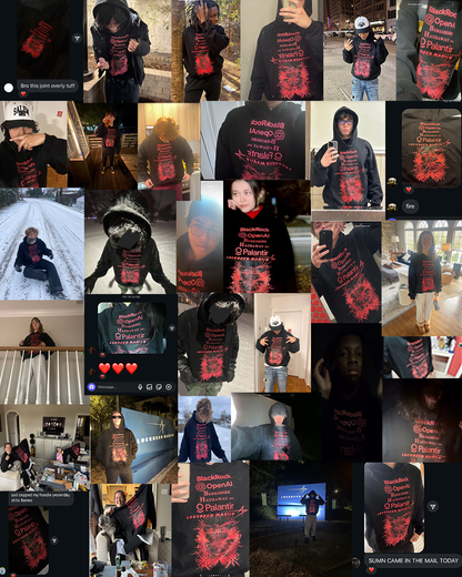 "PSYOP" OVERSIZED HOODIE