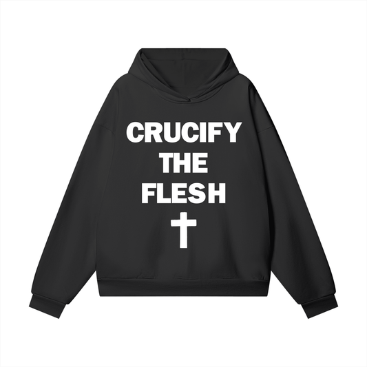 CTF WHITE OVERSIZED HEAVYWEIGHT HOODIE