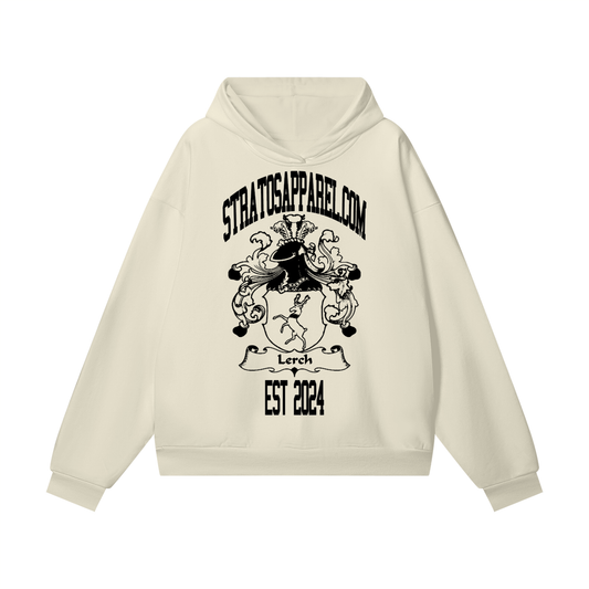 COLLEGE STYLE OVERSIZED HEAVYWEIGHT HOODIE