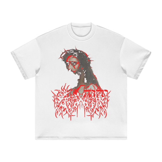 "THE CREATOR" OVERSIZED TEE RED VARIANT
