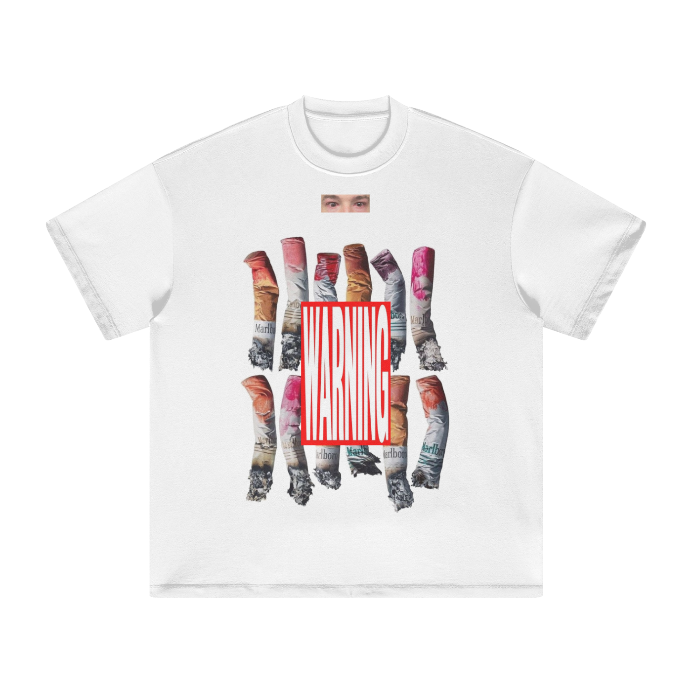 WARNING OVERSIZED TEE