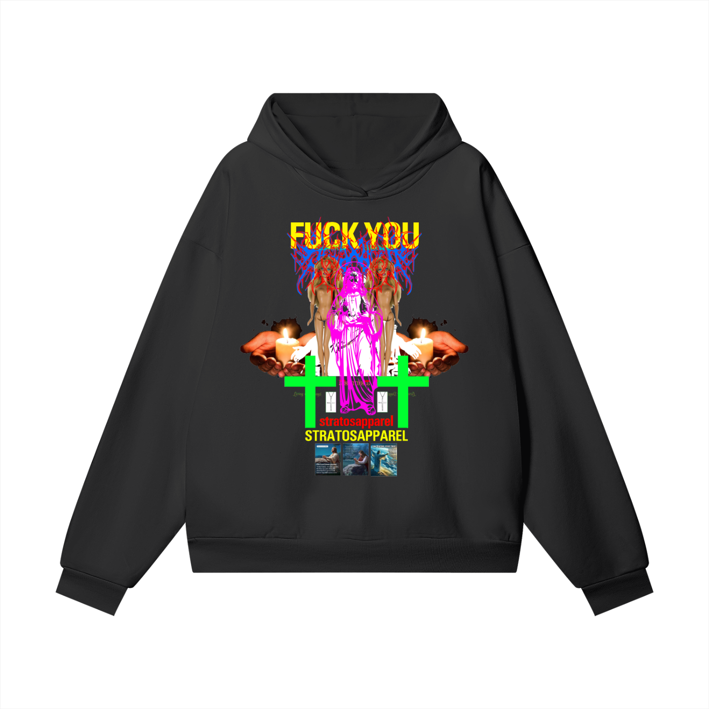 METH 4 JESUS OVERSIZED HEAVYWEIGHT HOODIE