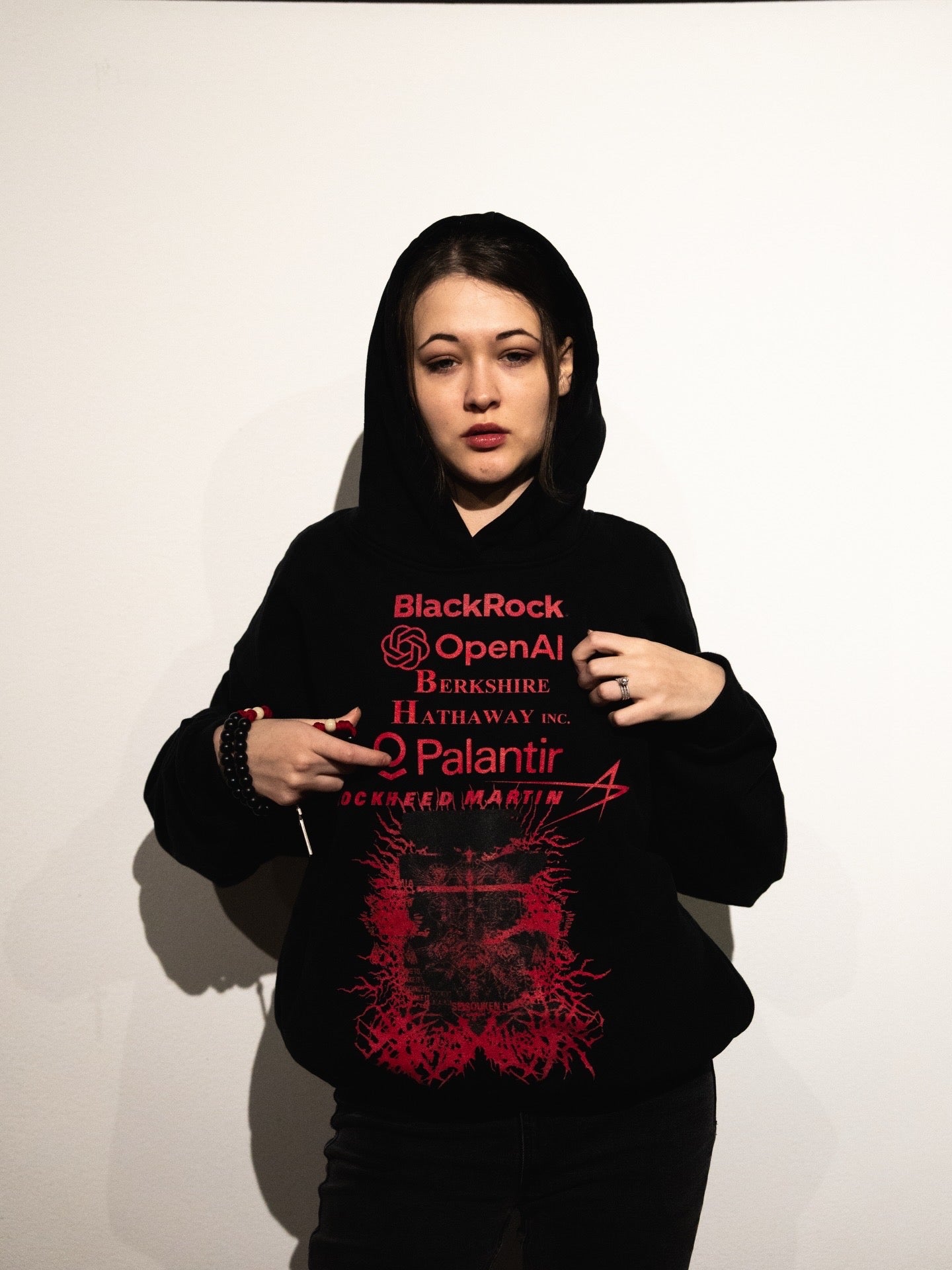 "PSYOP" OVERSIZED HOODIE