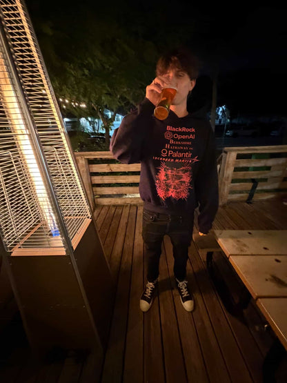 "PSYOP" OVERSIZED HOODIE