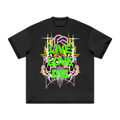 "LIVE LOVE DIE" TEE
