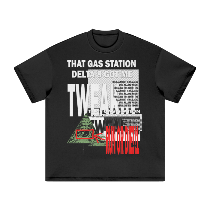 GAS STATION DELTA 8 HEAVYWEIGHT TSHIRT