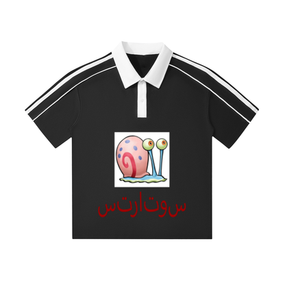 GARY COLLARED TEE